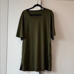 Nike Dri Fit Olive Green Men's Shirt